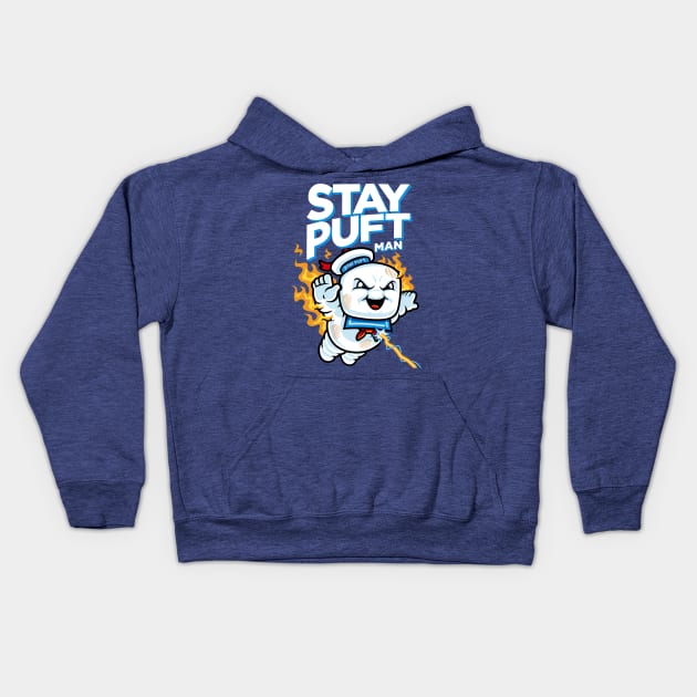 Stay Puft Man Kids Hoodie by harebrained